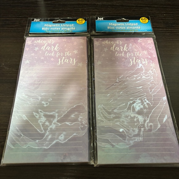 When its dark look for stars list notepads x 8 - Picture 1 of 2